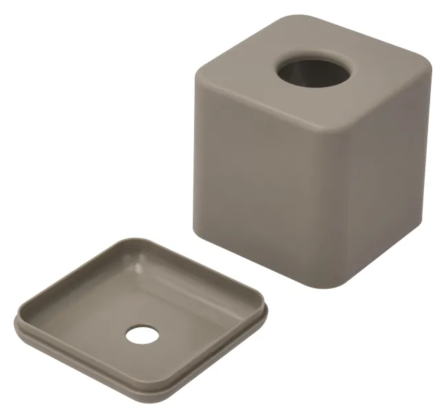 ZONE Denmark Taschentuchbox Ume 13 x 13 x 15,1 cm taupe
