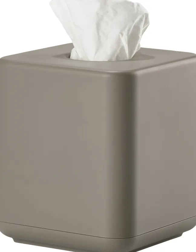 ZONE Denmark Taschentuchbox Ume 13 x 13 x 15,1 cm taupe