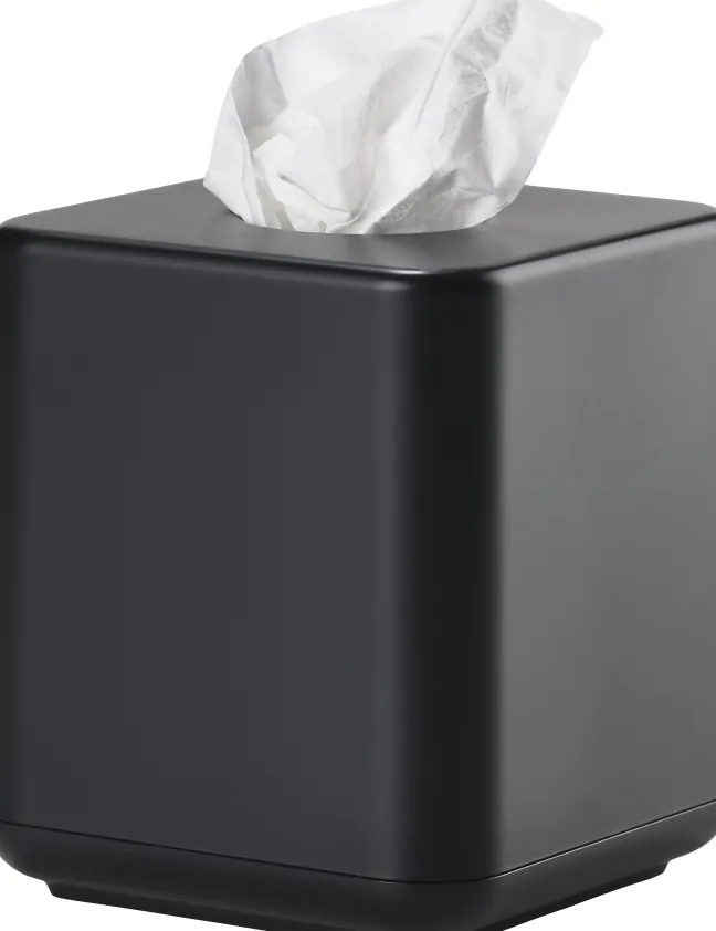 ZONE Denmark Taschentuchbox Ume 13 x 13 x 15,1 cm schwarz