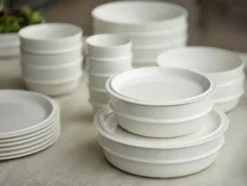 ZONE Denmark Teller Eau 16 cm Offwhite Porzellan