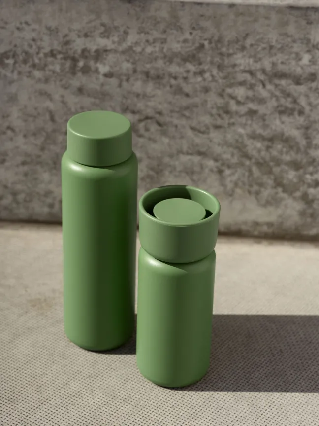 ZONE Denmark Thermobecher Singles 400 ml grün