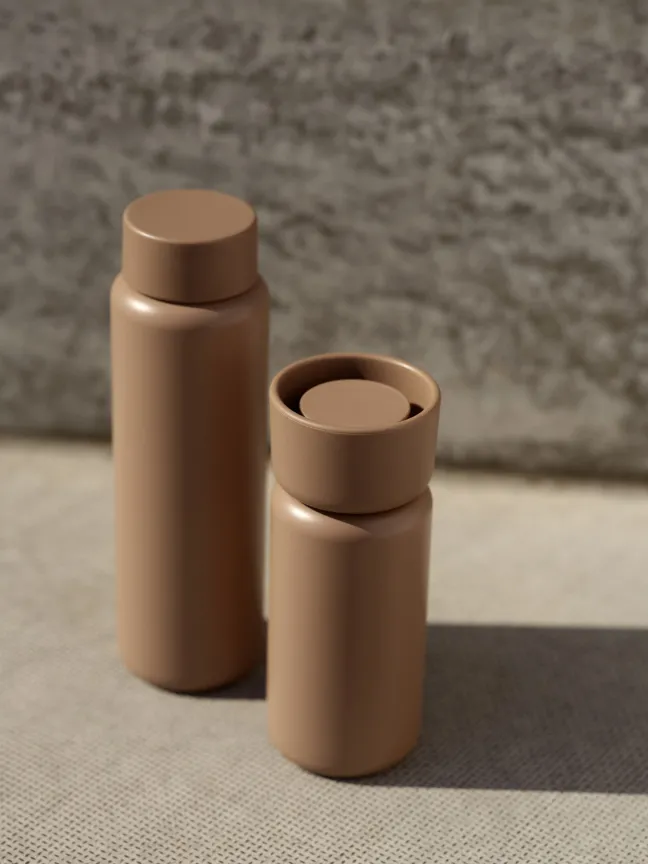 ZONE Denmark Thermobecher Singles 400 ml braun