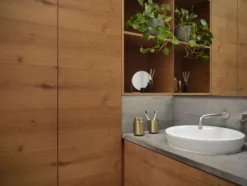 ZONE Denmark Tischspiegel mit 5 x Vergröẞerung Ume Messing
