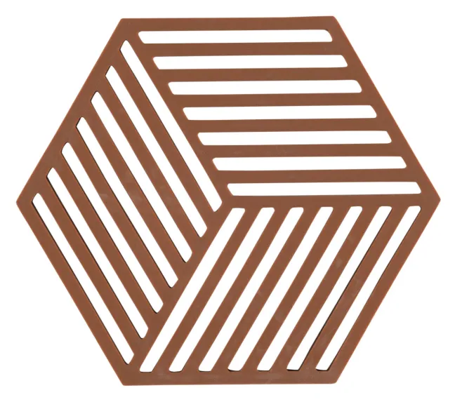 ZONE Denmark Untersetzer Hexagon Terracotta