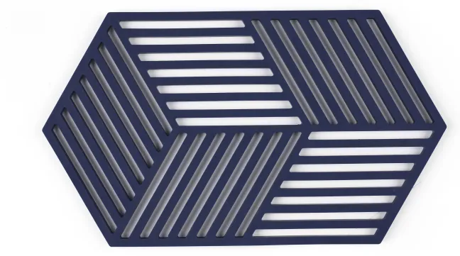 ZONE Denmark Untersetzer Hexagon Midnight 24cm