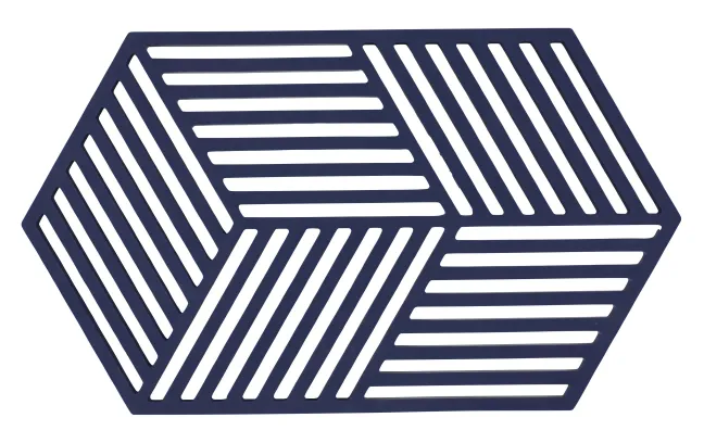 ZONE Denmark Untersetzer Hexagon Midnight 24cm