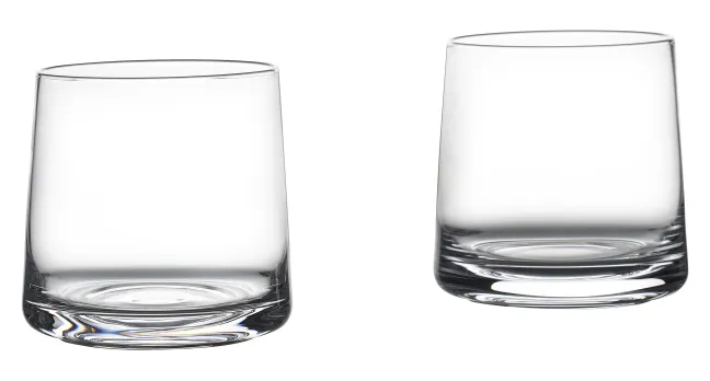 ZONE Denmark Wideball Glas Rocks 9 cm 2 Stück