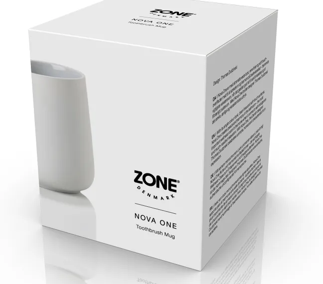 ZONE Denmark Zahnbürstenbecher Nova One Soft Grey