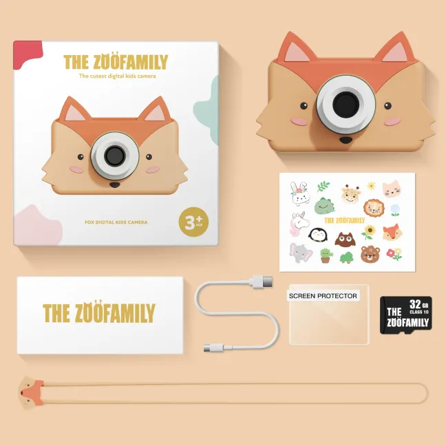 Zoofamily Kinderkamera Zoo Friends C1 Fuchs